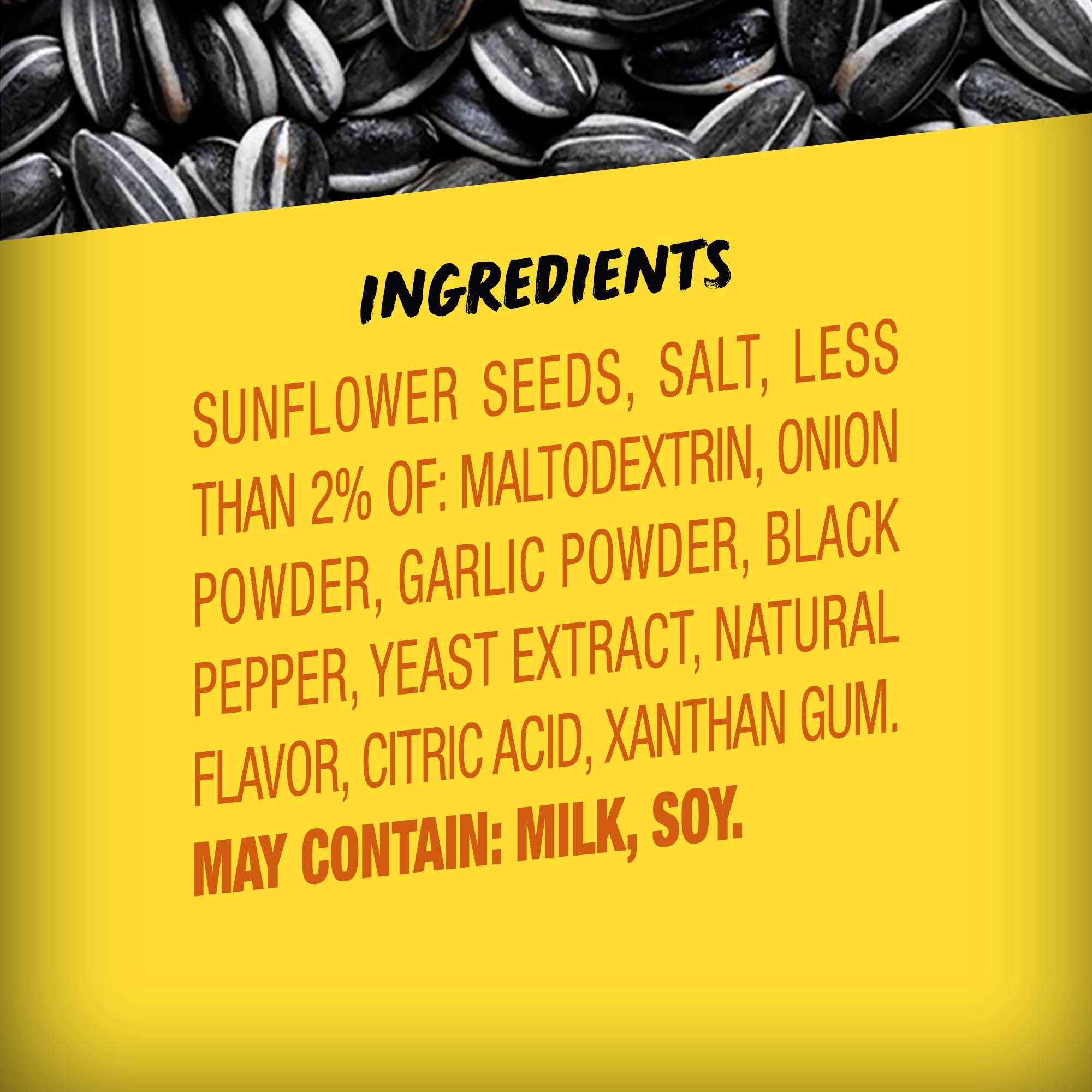 BIGS Cracked Pepper Sunflower Seeds - Keto Friendly, Low Carb Healthy Snack - 5.35 oz Resealable Bag - Perfect for On-the-Go, Work, Gym & Movie Nights