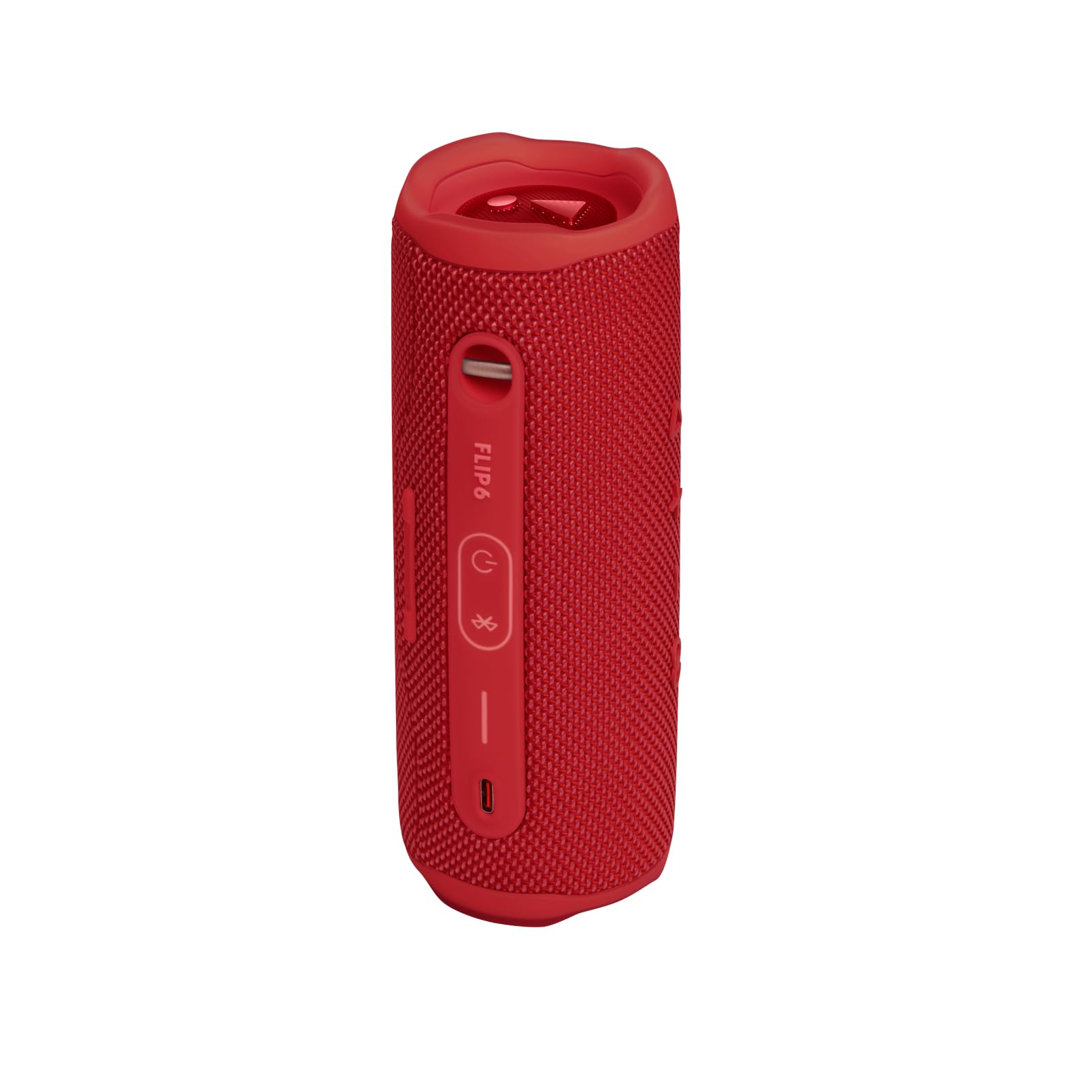 JBL FLIP 6 Waterproof Bluetooth Speaker with gSport Carbon Fiber Case - Portable Wireless Speaker for Outdoor, Beach, Pool & Travel (Red) - Perfect for Parties, Camping & Water Activities