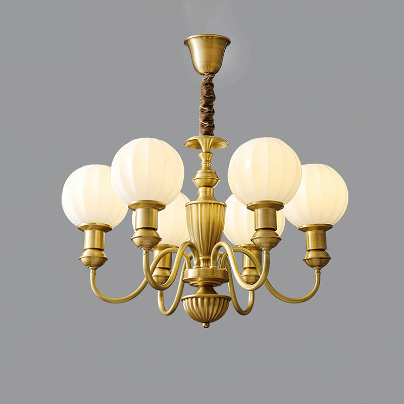 Endon Alton Chandelier - Elegant Crystal Ceiling Light Fixture for Dining Room, Living Room & Bedroom | Modern Luxury Lighting for Home Decor