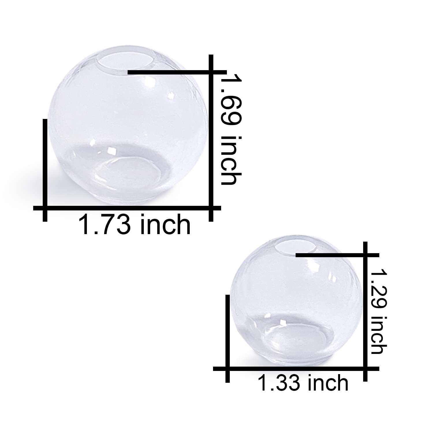 RESINWORLD 10Pcs 1.7'' & 1.3'' Resin Knob Molds with Large Resin Box Molds and Lids - DIY Epoxy Resin Casting for Jewelry, Home Decor, and Craft Projects