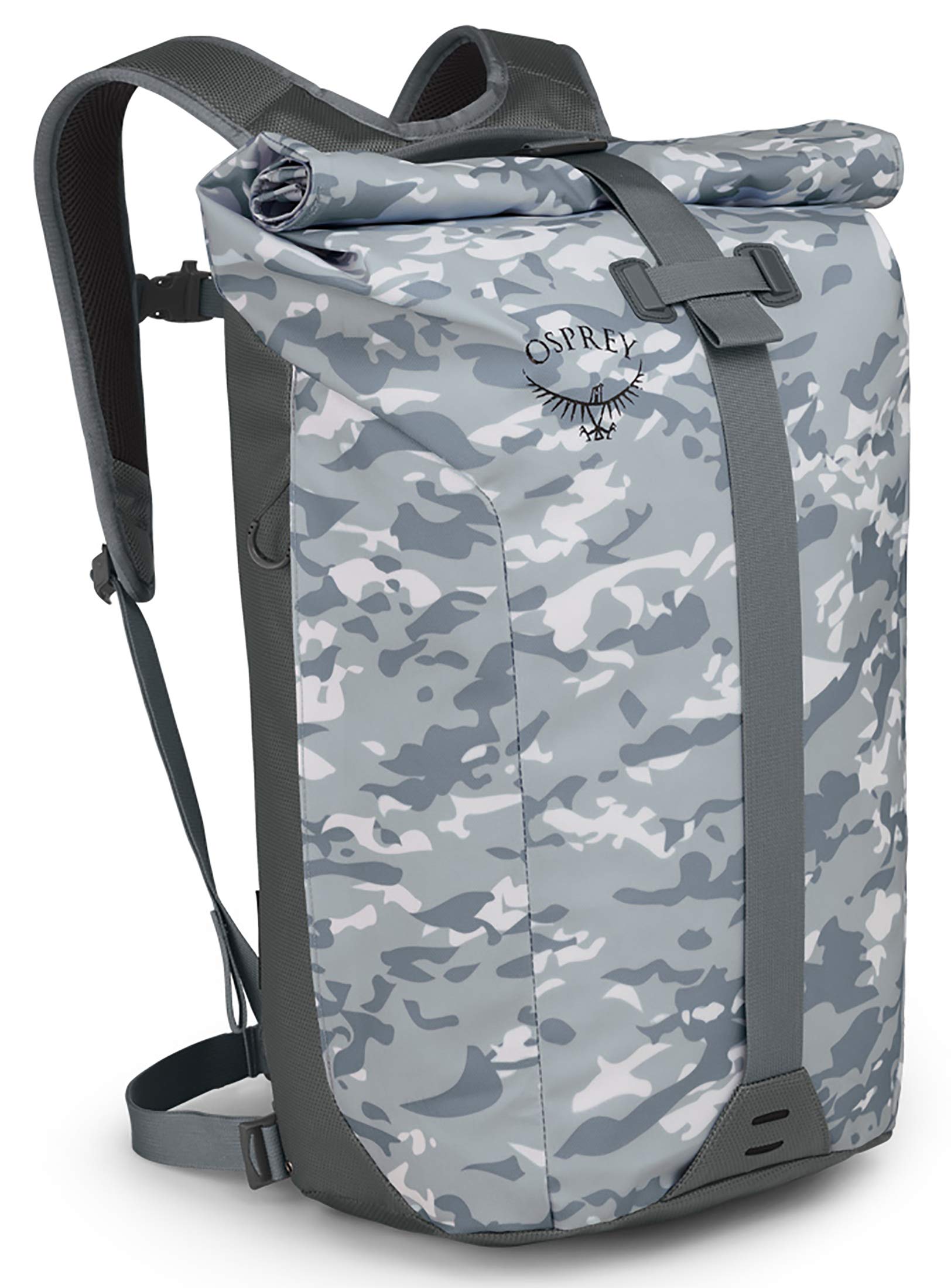 Osprey Transporter Roll Top Laptop Backpack - Waterproof 15.6 Inch Laptop Bag for Travel, Work & Commuting - Durable Daypack with Padded Sleeve for Business & College Use