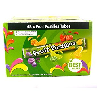 Rowntrees Fruit Pastilles Roll - 48 Pack (1440g) | Chewy Candy Sweets for Parties, Gifts & Snacking
