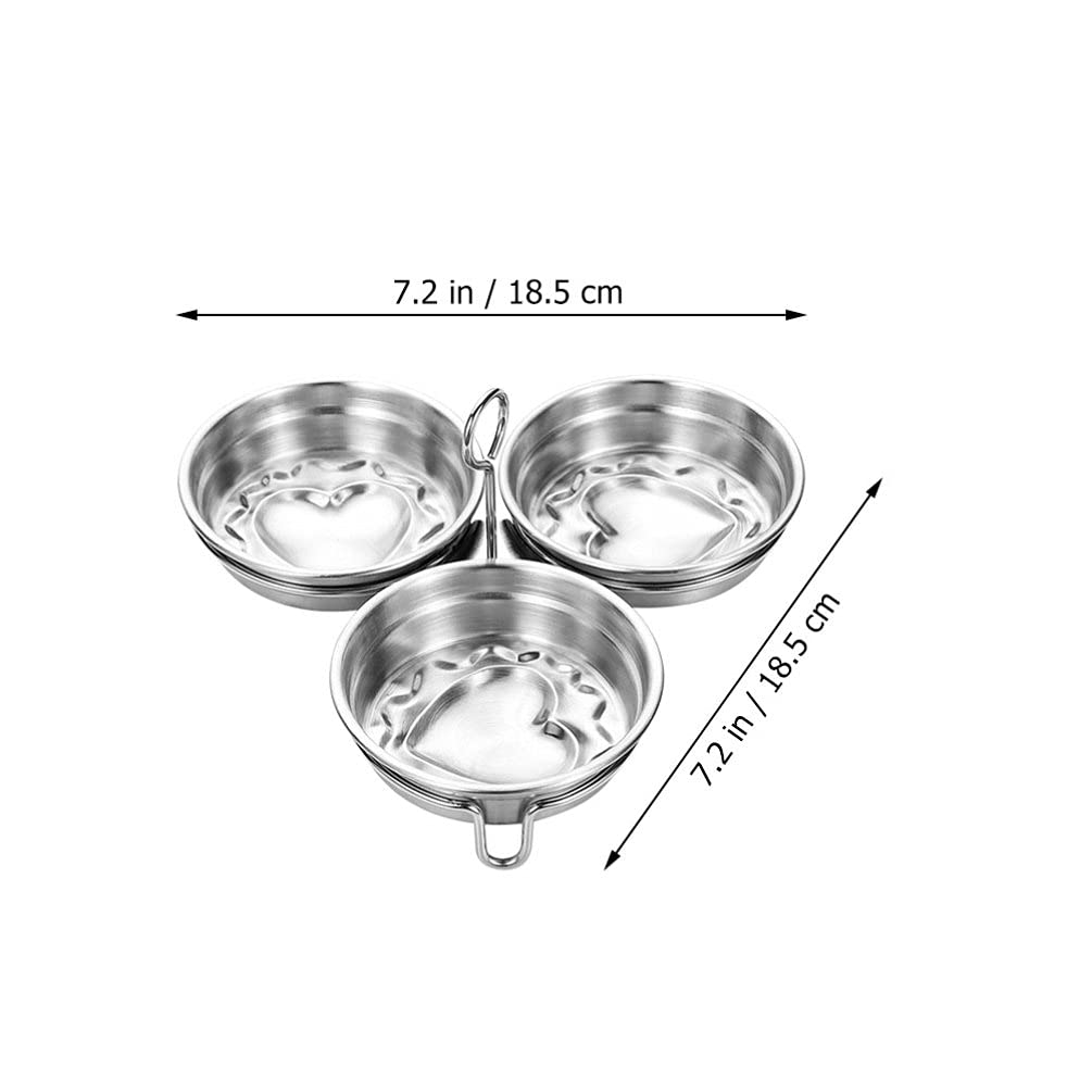 Stainless Steel Egg Cooking Cups - 1pc Steamed Egg Bowl for Omelet & Microwave - Multi-Functional Kitchen Tool for Breakfast, Baking & Meal Prep