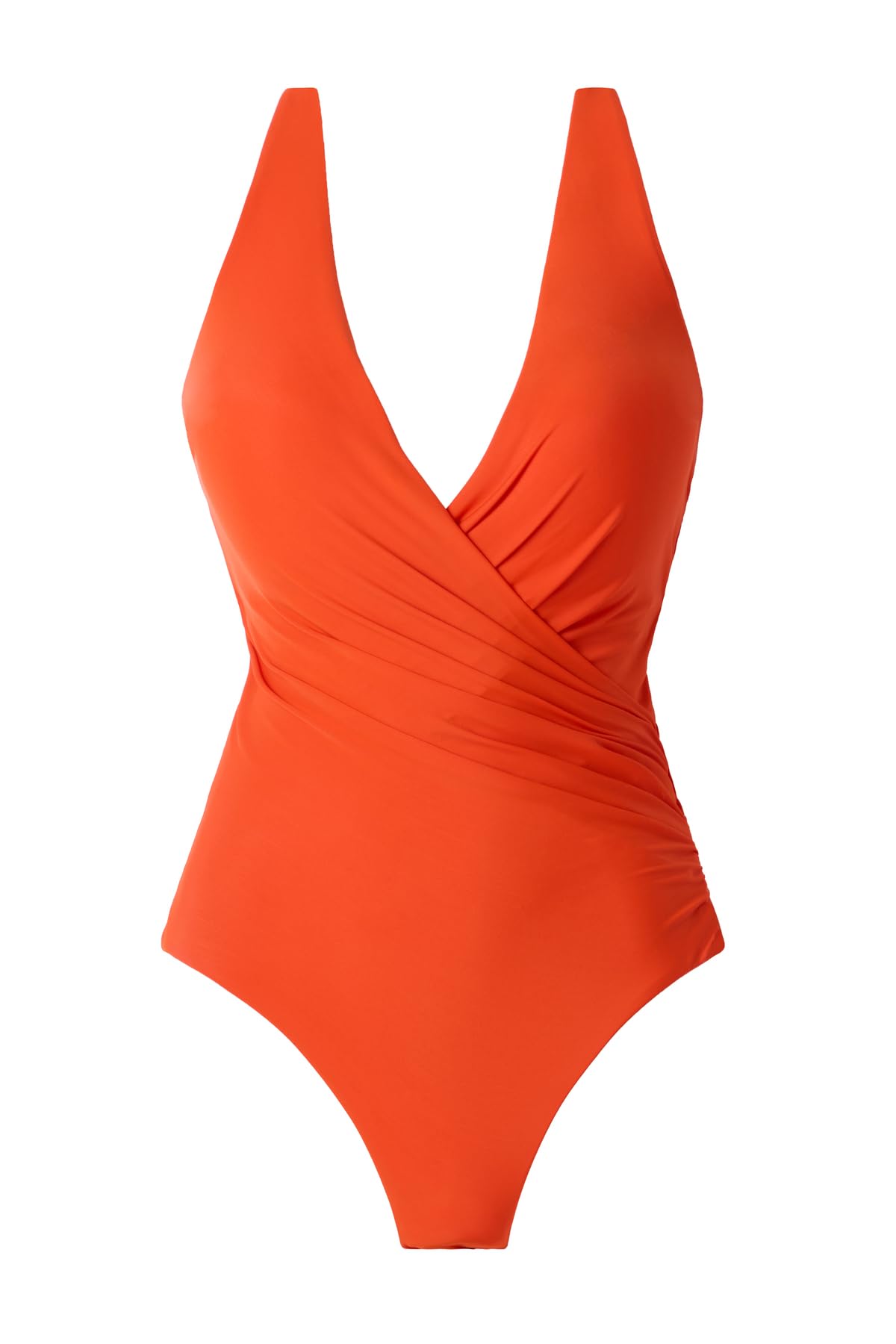 Miraclesuit Women's One Piece Swimsuit - Tummy Control Soft Cup Swimwear with Wrapsody Wrap Design | Perfect for Pool, Beach & Vacation