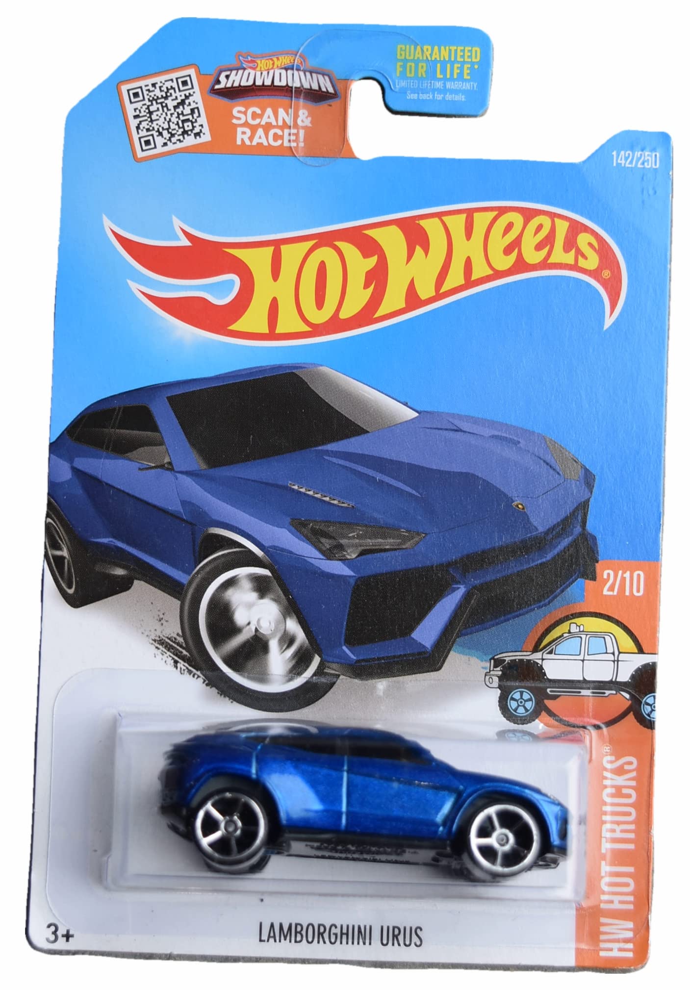 Hot Wheels Lamborghini Urus Diecast Car - 1:64 Scale Collectible Model Toy for Kids & Adults - Perfect for Play, Display & Racing Scenes