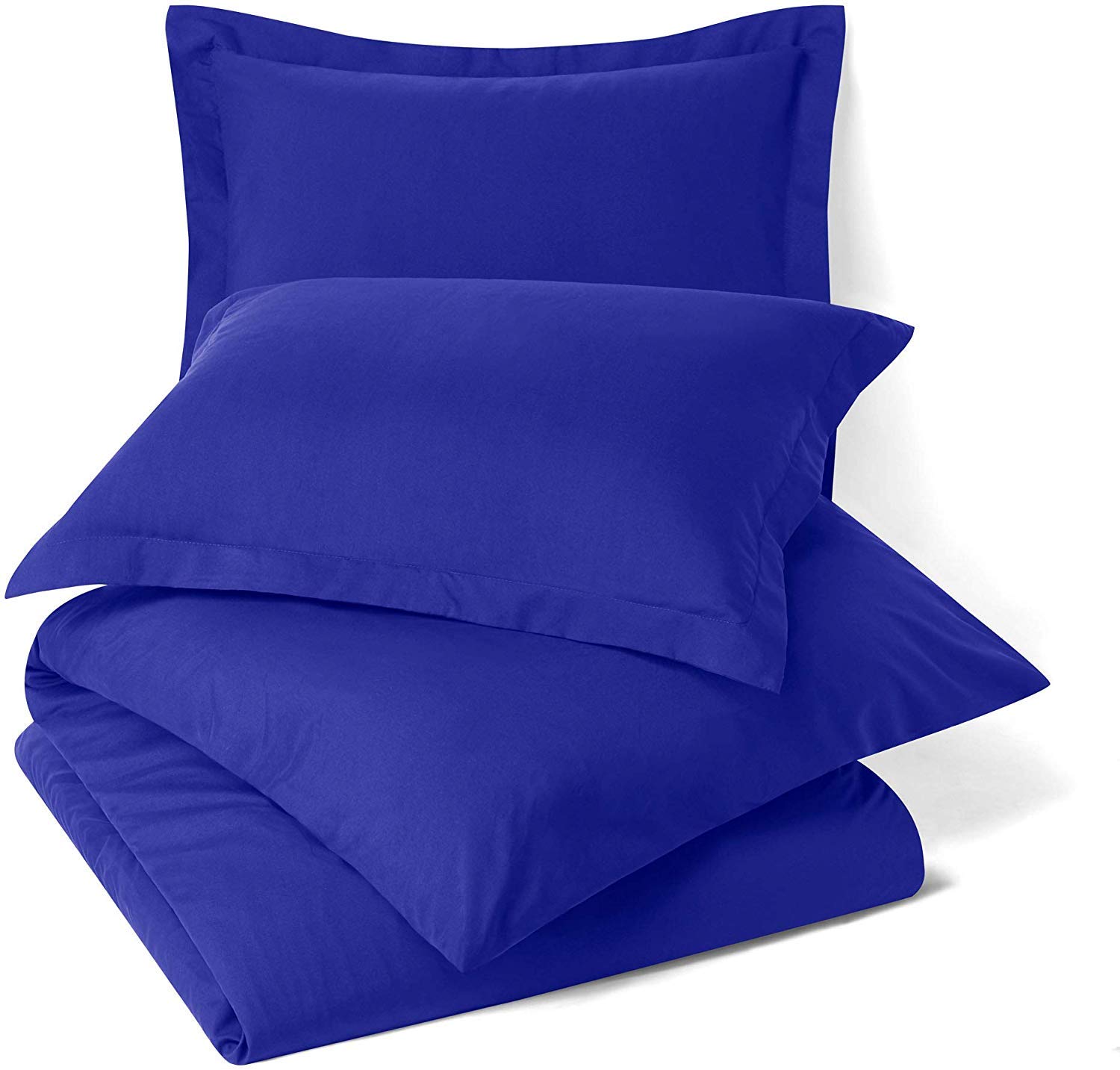 Premium 300 GSM Organic Cotton Duvet Cover & Comforter Set - 500 Thread Count, Queen Size, Royal Blue (2-Piece) | Ultra-Soft Bedding for Cozy Nights & Luxurious Hotel-Style Sleep