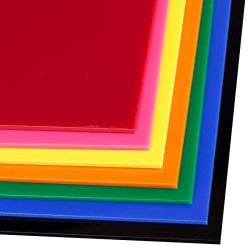 Premium 1/8 Inch Thick Clear Acrylic Plexiglass Sheet - DIY Projects, Signage, Displays & Crafting Supplies