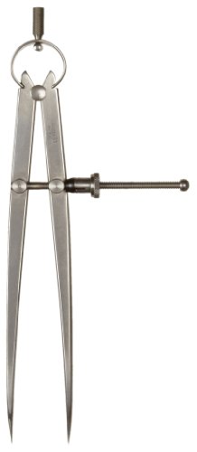 Starrett 83B-8 Yankee Spring-Type Divider with Quick-Spring Nut - 8 Inch/200mm Leg Length - Precision Measuring Tool for Metalworking, Woodworking & Engineering Projects