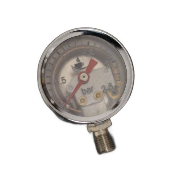 La Pavoni Professional Naked Pressure Gauge for Espresso Machines - Perfect for Home Baristas & Coffee Shops