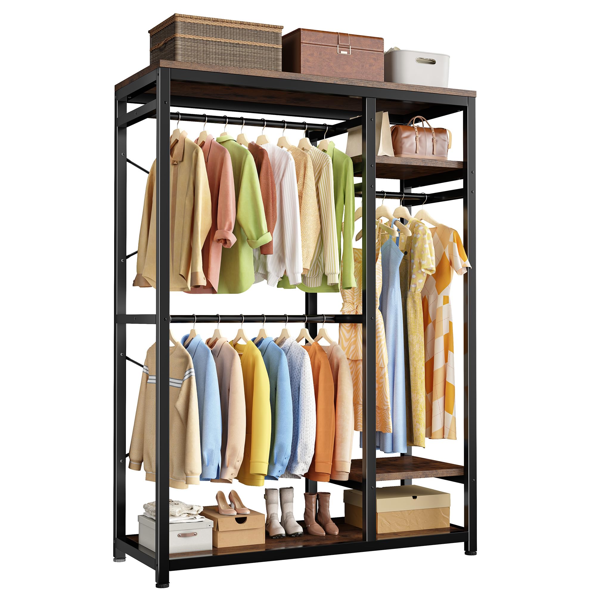 Raybee Heavy Duty Clothes Rack - 400LBS Capacity, 16