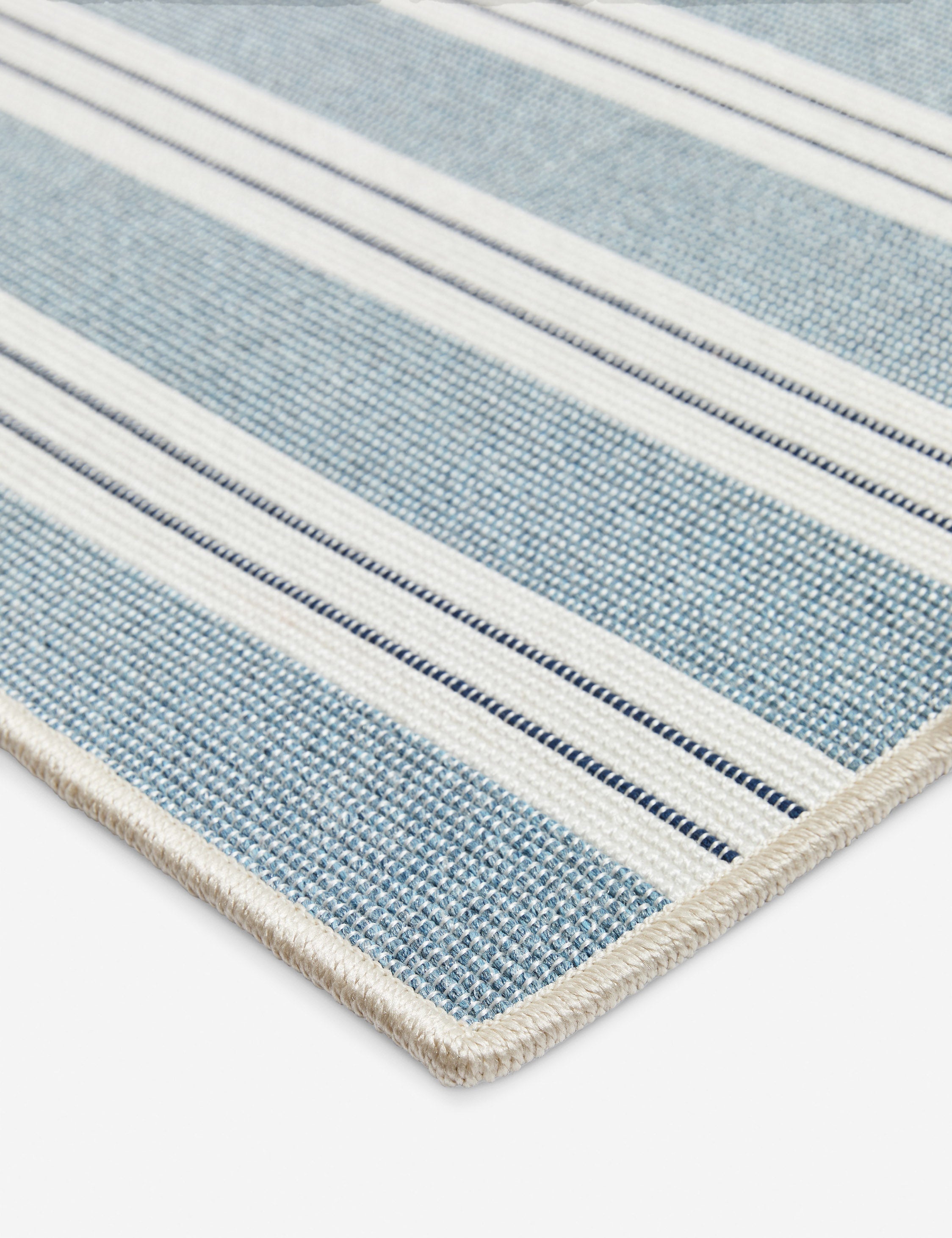Custom Minetta Hand Loomed Rug Swatch 5.5 x 6 Inches - Lapis Blue - Perfect for Home Decor, Living Room, Bedroom & Office