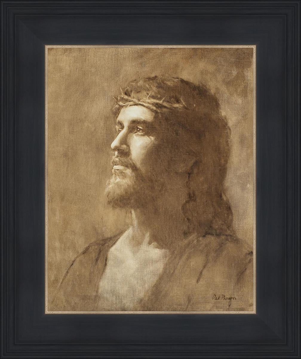 King of Kings by Del Parson - Premium Religious Wall Art for Home & Church Decor - Perfect for Living Rooms, Bedrooms & Worship Spaces