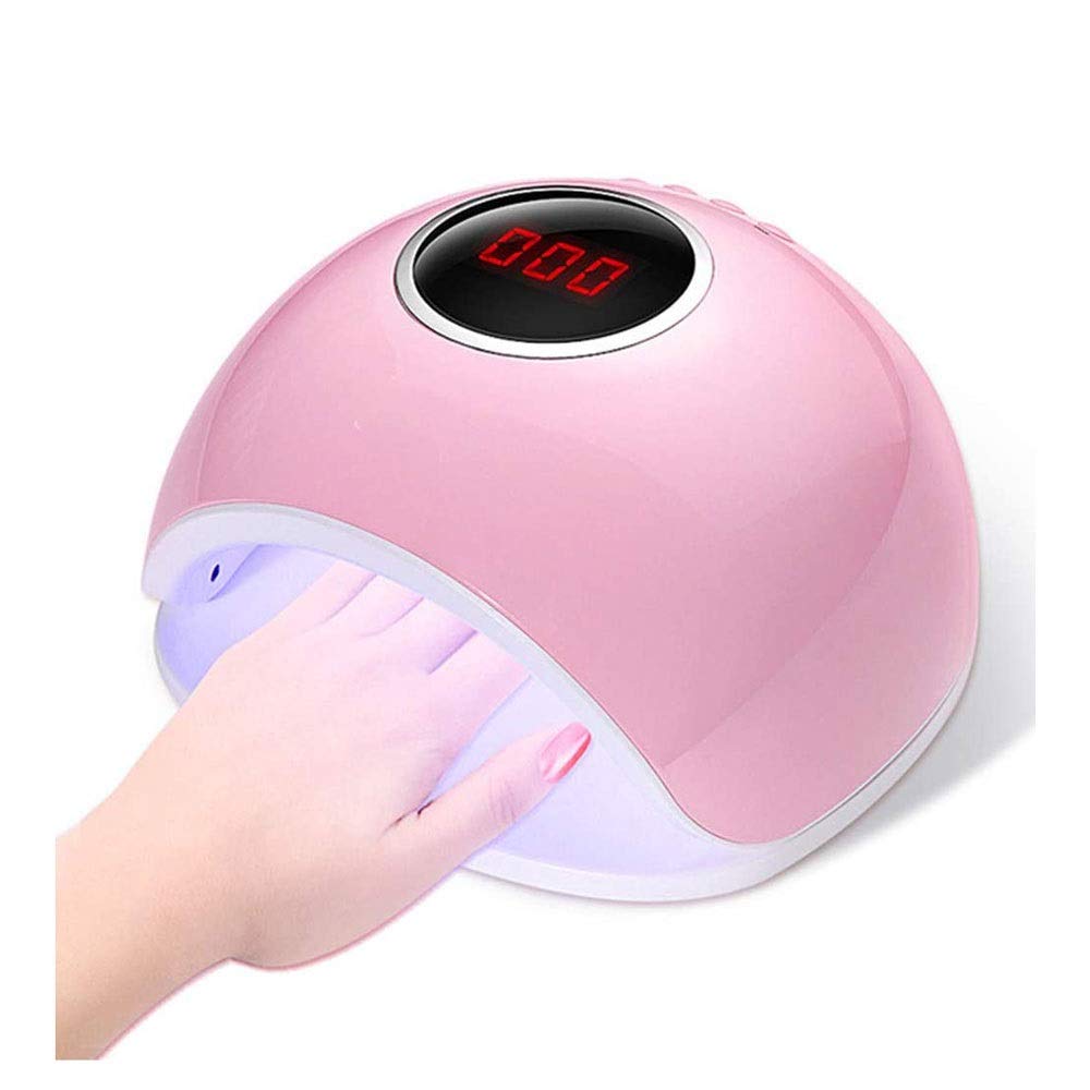 72W UV LED Nail Lamp with Intelligent Sensor - Fast Curing Gel Nail Dryer for Professional Salon & Home Manicure | Painless Quick-Dry Technology for Gel Polish, Acrylic Nails & Nail Art | Perfect for Nail Salons, DIY Nail Enthusiasts & Beauty Professionals