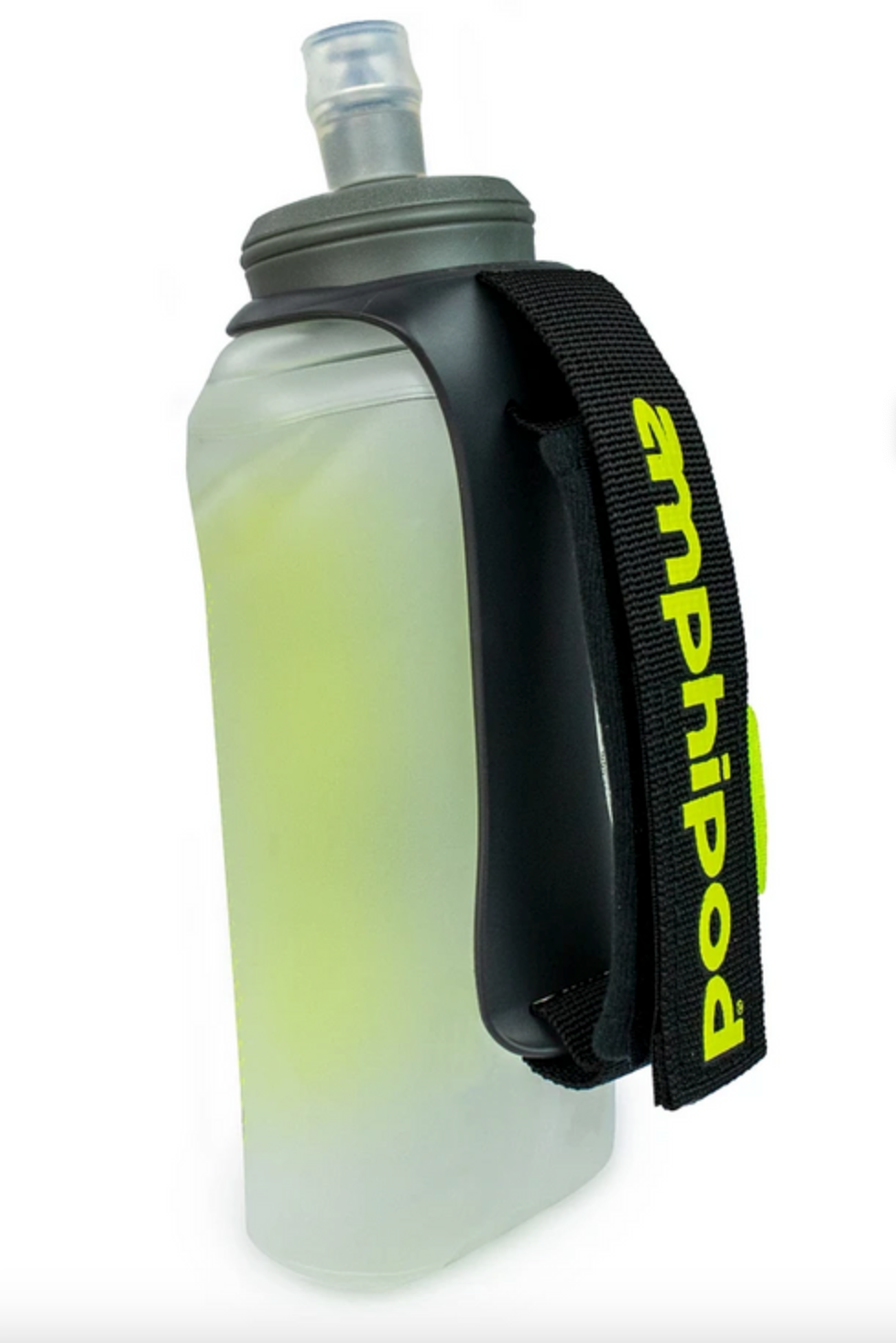 Amphipod Soft Tech Minimalist Handheld Water Bottle - Lightweight & Leakproof Running Hydration for Jogging, Hiking & Outdoor Activities