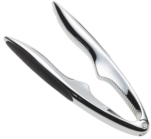 Premium Stainless Steel Nut Cracker & Seafood Shell Cracker - Heavy Duty Kitchen Tool for Walnuts, Crab Legs, Lobster & More - Perfect for Home Cooking, Camping & Outdoor Dining