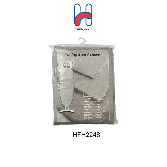 Non-Slip Ironing Board Cover 48x15 Inches - Heat Resistant & Durable (HFH2248) for Home, Laundry Room, and Professional Use