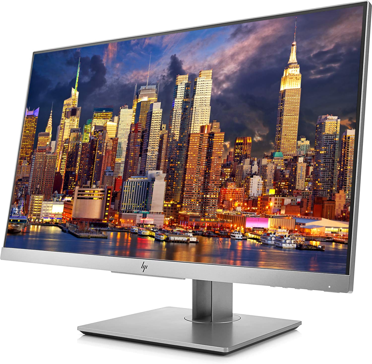 HP EliteDisplay E243 24-Inch Full HD IPS Monitor (1920x1080) with HDMI/VGA/DisplayPort - Includes Wireless Keyboard & Mouse Combo & Mouse Pad - Perfect for Home Office, Gaming & Business Workstations