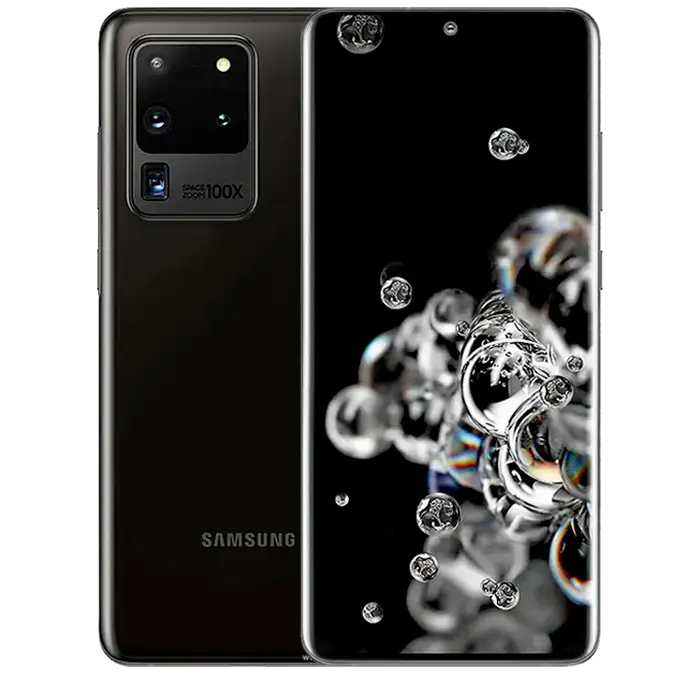 Samsung Galaxy S20 Ultra 5G Smartphone 128GB Unlocked Android Phone with 108MP Camera & 100x Zoom - Perfect for Travel Photography, Business Use & Gaming