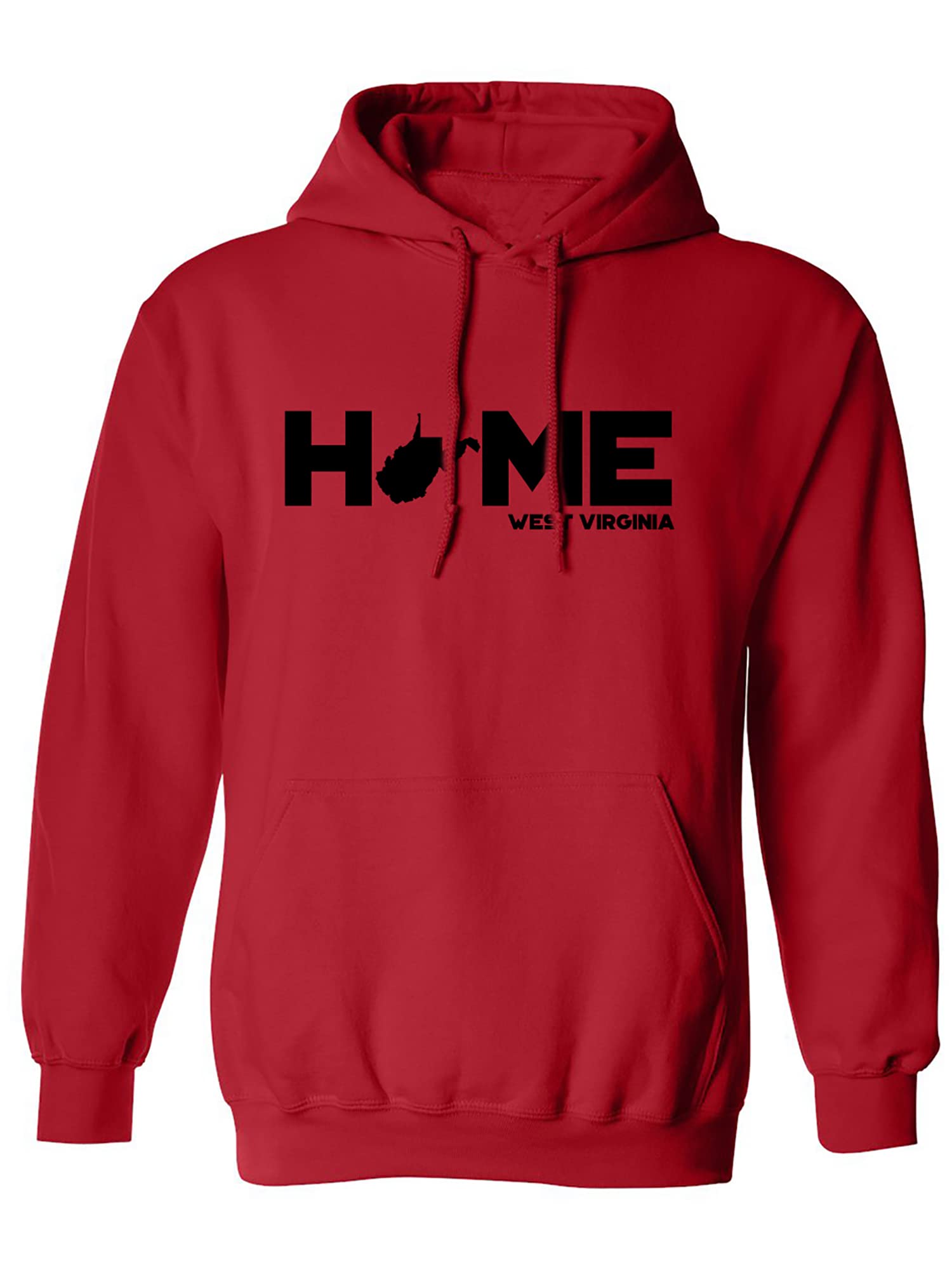 Zerogravitee West Virginia HOME Adult Hooded Sweatshirt - Cozy Pullover Hoodie for Men & Women - Perfect for Casual Wear, Outdoor Activities & College Fan Apparel
