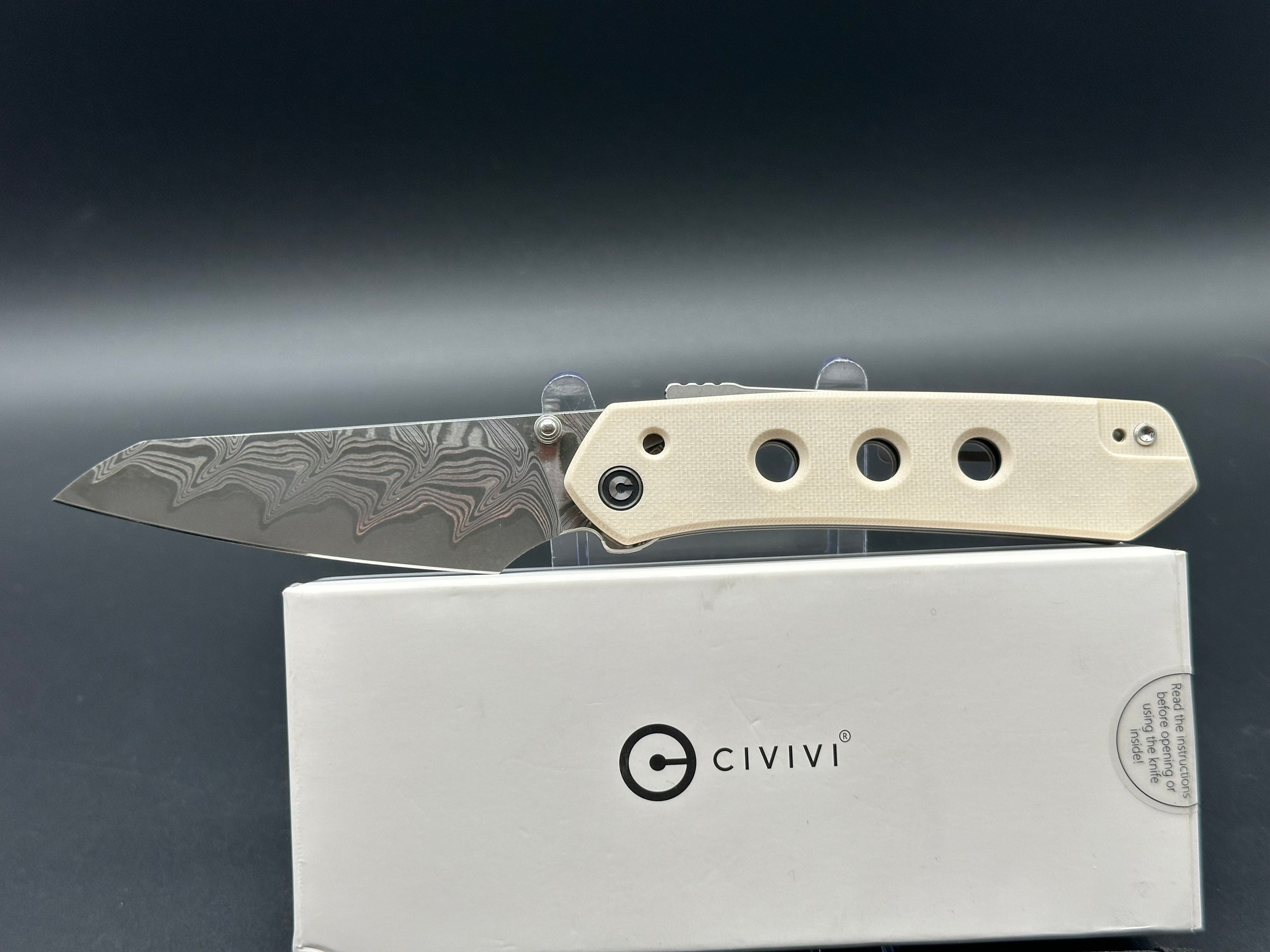 CIVIVI Vision FG Superlock Folding Knife with Ivory G10 Handle & 3.5