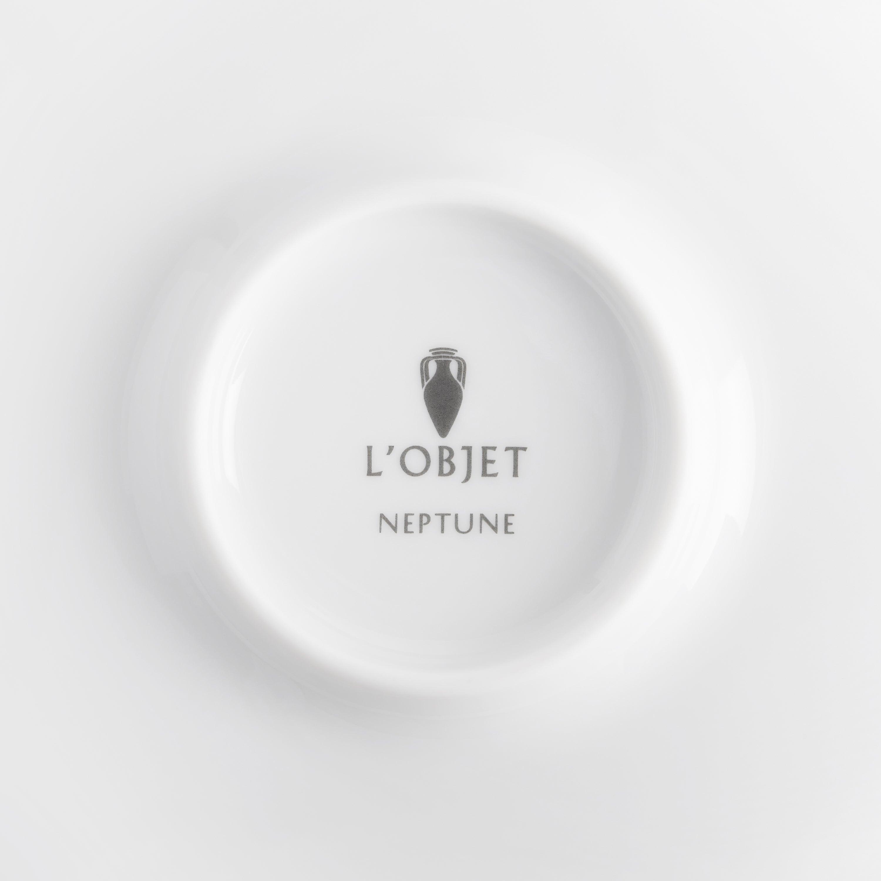 Premium White Neptune Espresso Cup & Saucer Set - Elegant Coffee Cups for Espresso, Cappuccino & Latte - Perfect for Home, Cafe & Restaurant Use