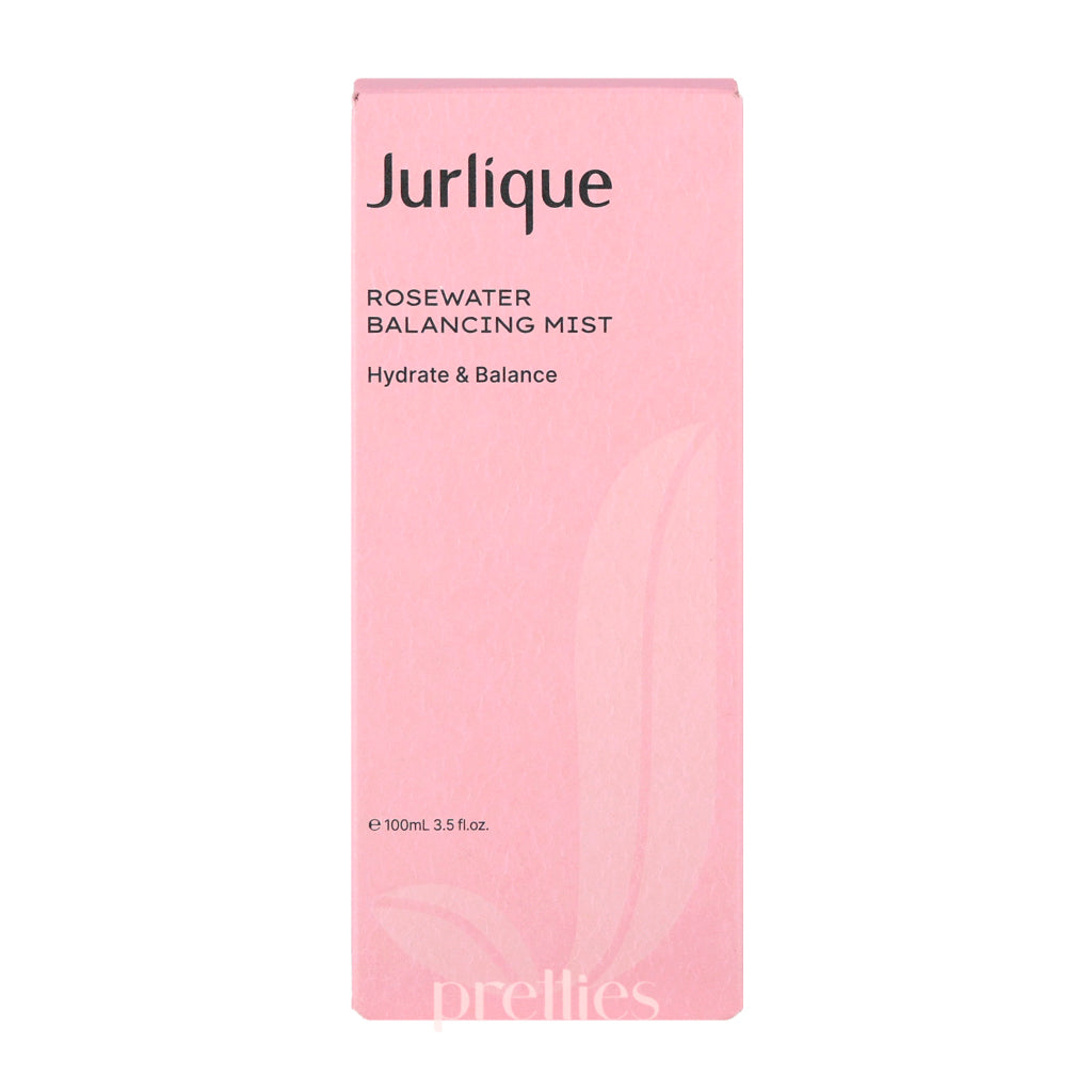 Jurlique Rosewater Balancing Mist Facial Spray 100ml - Hydrating & Refreshing for Dry & Sensitive Skin - Perfect for Travel, Gym & Daily Skincare Routine