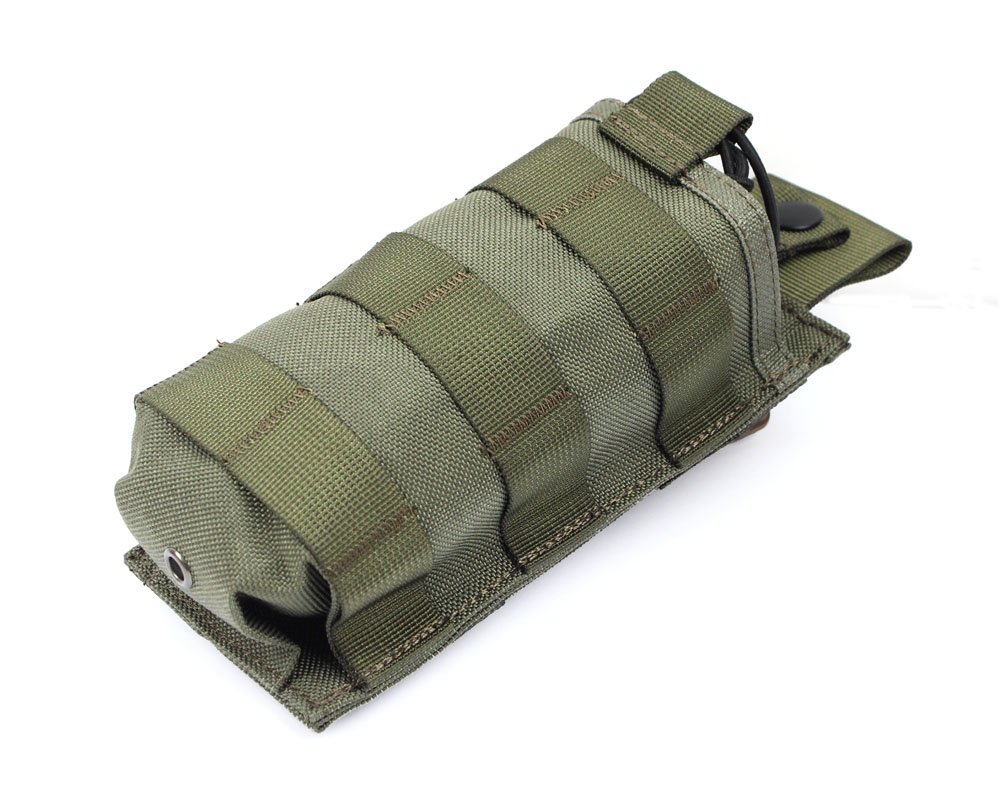 Tactical Radio Pouch - 1000D Nylon Molle Two-Way Radio Holder Case for Walkie Talkies - Perfect for Military, Police, Hiking & Outdoor Communication Gear