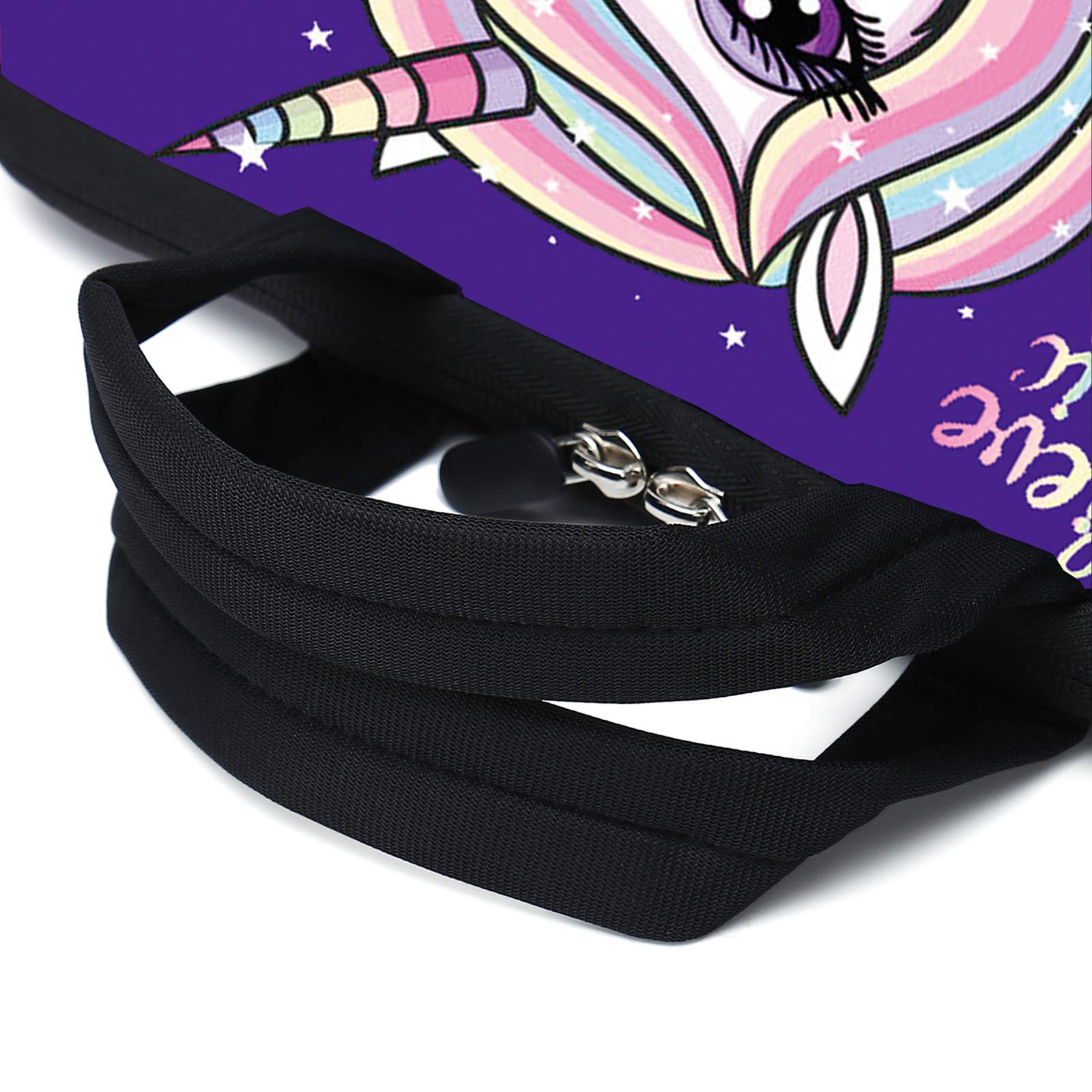 11.6-12.1 Inch Neoprene Laptop Sleeve Case for Chromebook, Notebook & Tablet - Lightweight Protective Computer Carrying Bag for Men, Women & Kids (Unicorn Design) - Perfect for School, Office & Travel