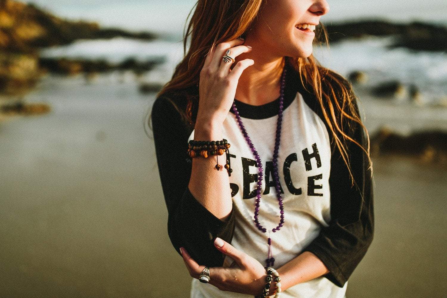 108 Bead Amethyst Meditation Mala Prayer Bracelet - Natural Healing Stone for Stress Relief, Yoga & Spiritual Practice - Perfect for Mindfulness, Chakra Balancing & Positive Energy