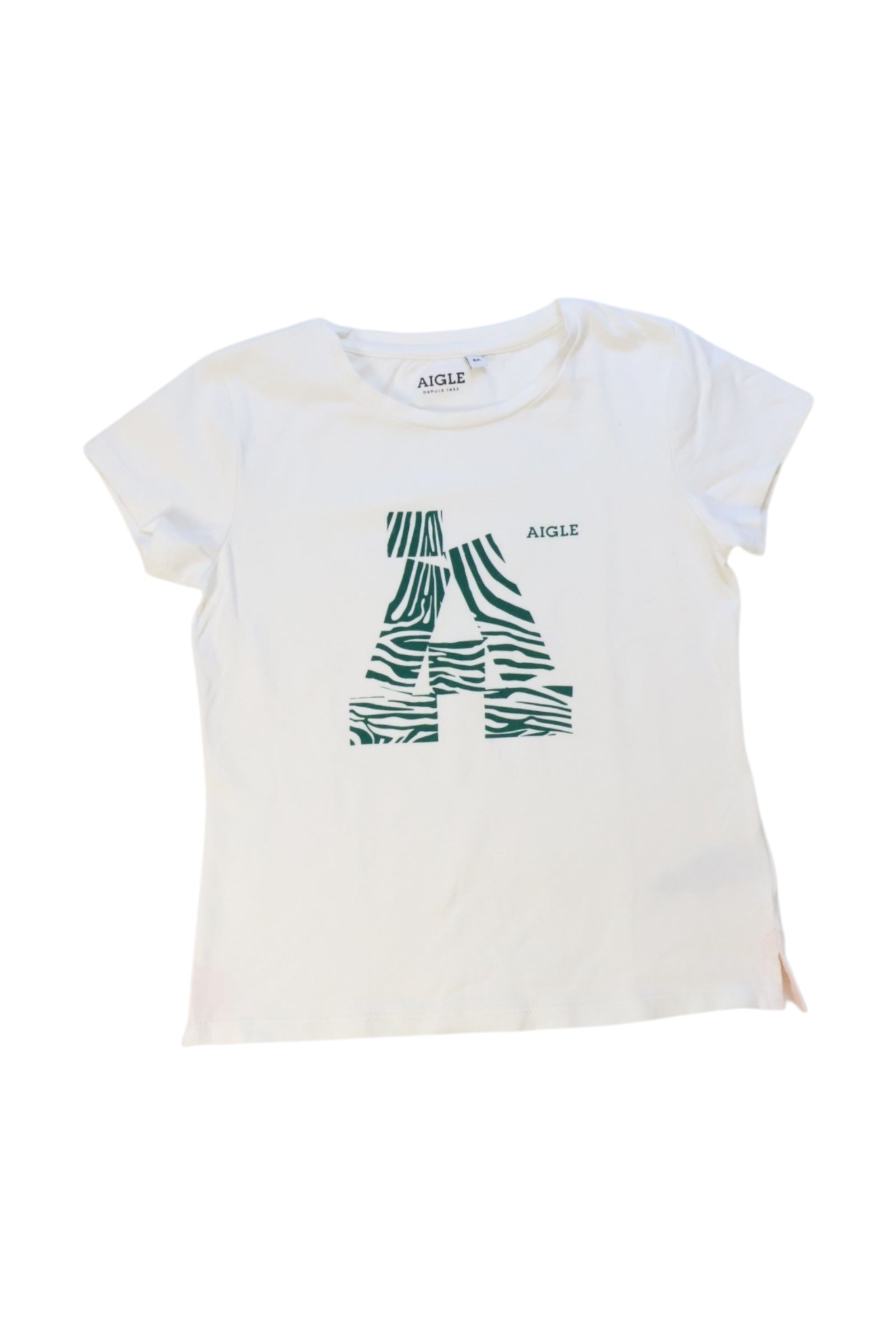 Aigle Graphic Short Sleeve T-Shirt for Boys 8 Years - Cool Cotton Tee for School, Play & Everyday Wear