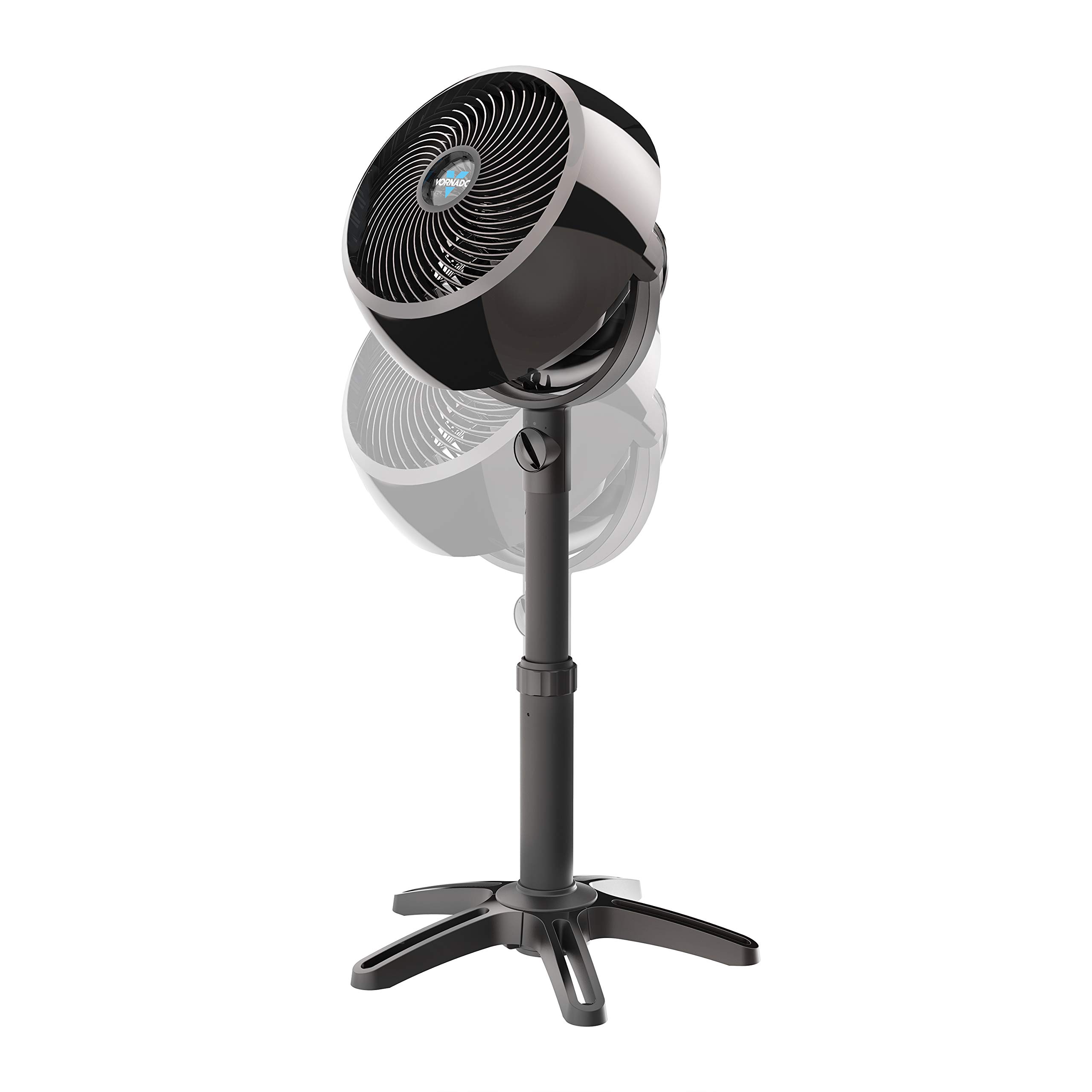 Vornado 7803 Large Pedestal Whole Room Air Circulator Fan - Powerful 133 CFM for Bedroom, Living Room & Office - Quiet Cooling with 3 Speeds - Energy Efficient Airflow for Year-Round Comfort