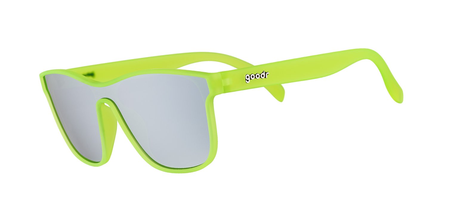 goodr VRG Sunglasses - Naeon Flux Capacitor Polarized UV Protection for Running, Cycling & Outdoor Sports