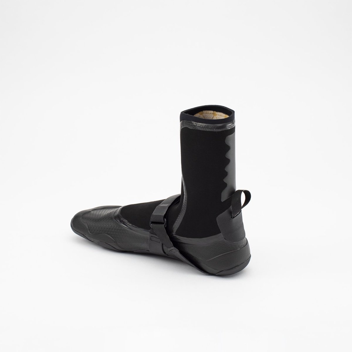 SOLITE Custom Pro 2.0 3mm Neoprene Booties - Black/Gum Color with Heat Booster Socks - Premium Water Shoes for Surfing, Diving & Water Sports