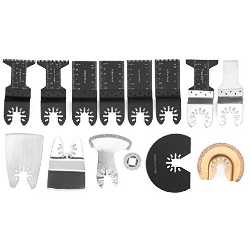 Premium Wood Cutting Kit - Universal Oscillating Multi Tool for Wood, Soft Metal & Plastic | Durable & Compact Design | Perfect for DIY Projects, Home Renovations & Crafting