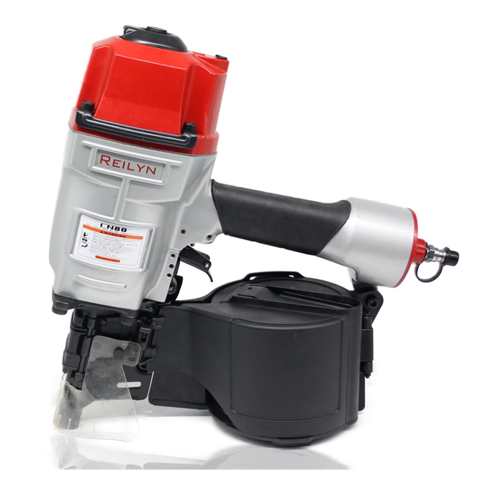 **Reilyn Air Hammer Pneumatic Tool - CN55 CN70 CN80 Coil Nailer for Woodworking, Furniture & Roof Sheathing | Heavy-Duty Pneumatic Air Nailer for Carpentry, Construction & DIY Projects**