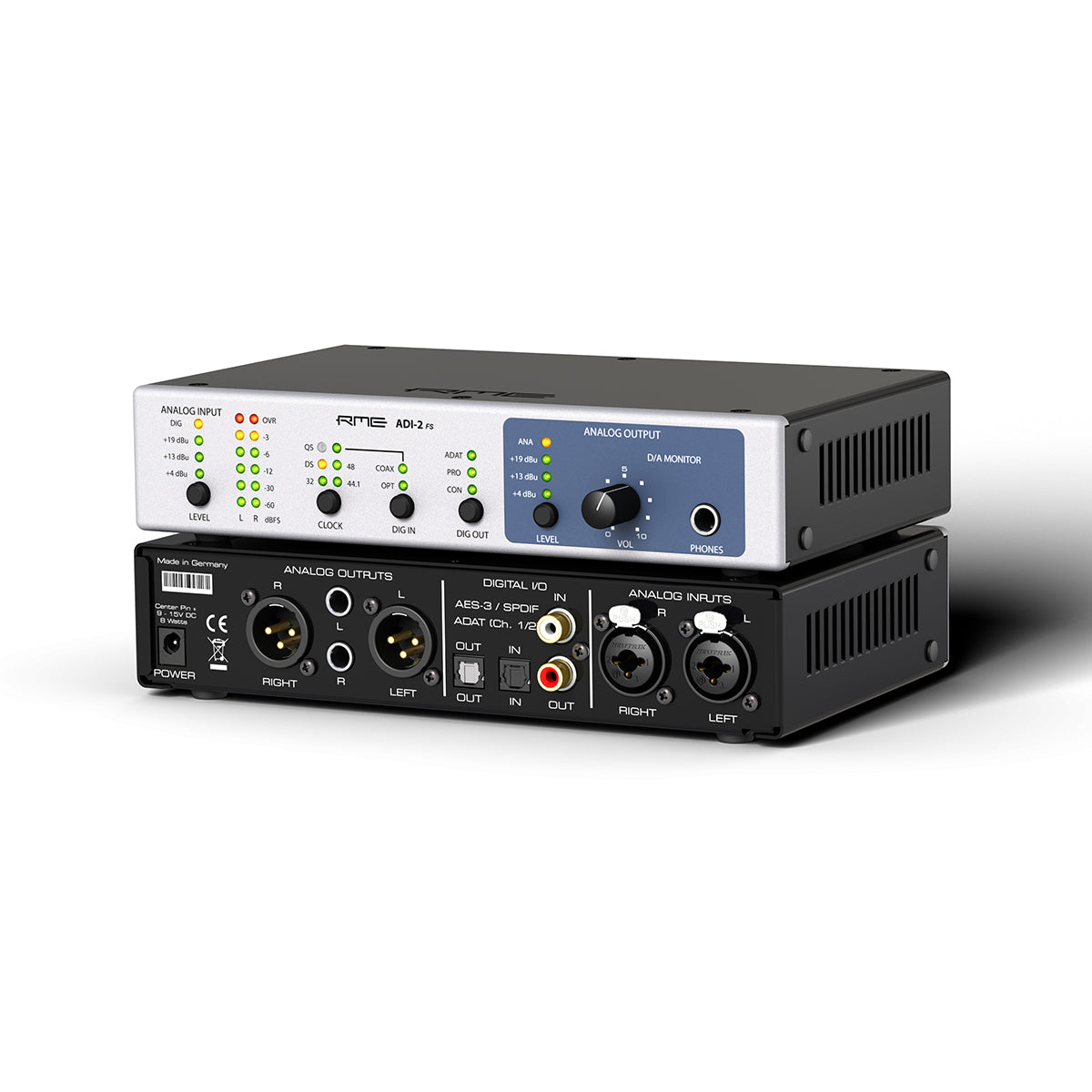 RME ADI-2 FS High Precision Digital to Analog Audio Converter - Professional Studio & Home Music Production