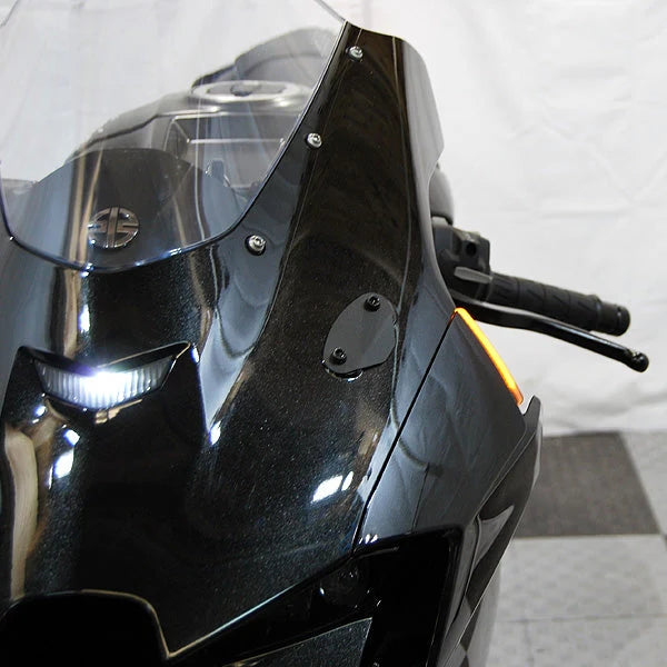 Kawasaki ZX-10R Front Turn Signals LED Lights (2020-Present) - Motorcycle Safety & Style Upgrade for Day & Night Riding
