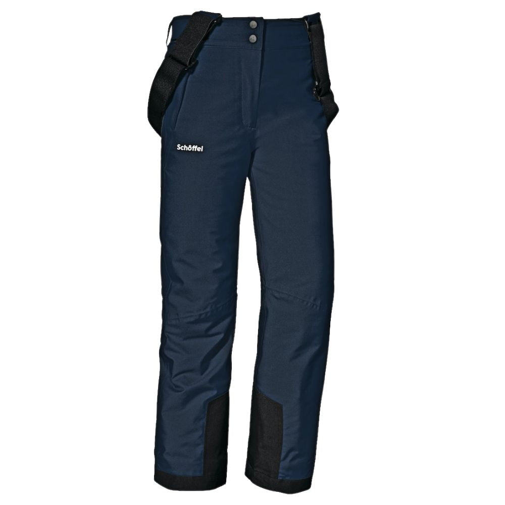 Schoffel Joran Girls Ski Pants - Waterproof Winter Snow Pants for Kids - Navy Blue - Perfect for Skiing, Snowboarding & Outdoor Winter Activities