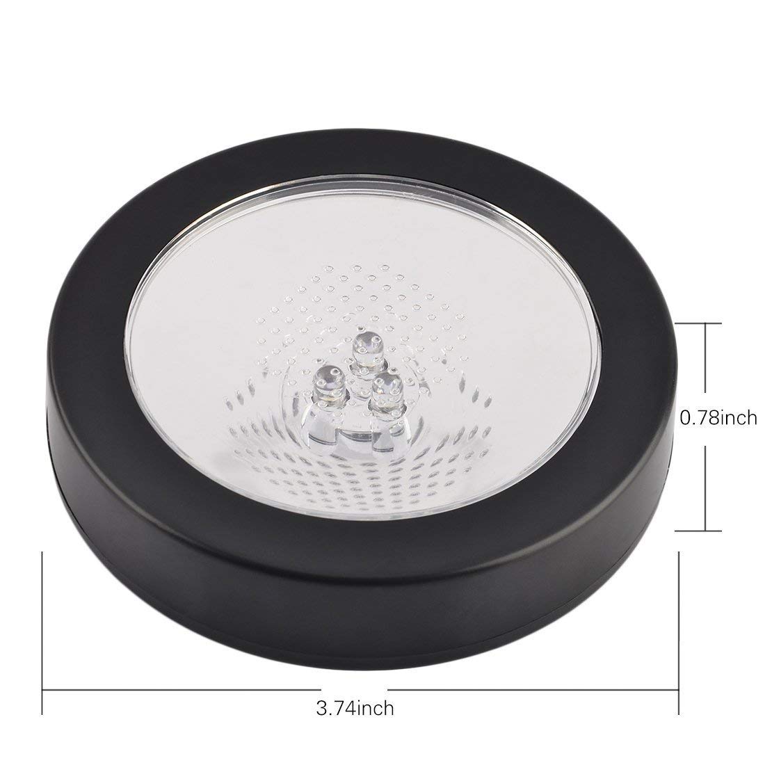 LAFEINA USB Rechargeable LED Drink Coasters - Glowing Cup Holders for Beer, Wine & Beverages - Party, Wedding & Bar Accessories - Black (1 Pack) - Perfect for Home Entertaining & Nightclubs