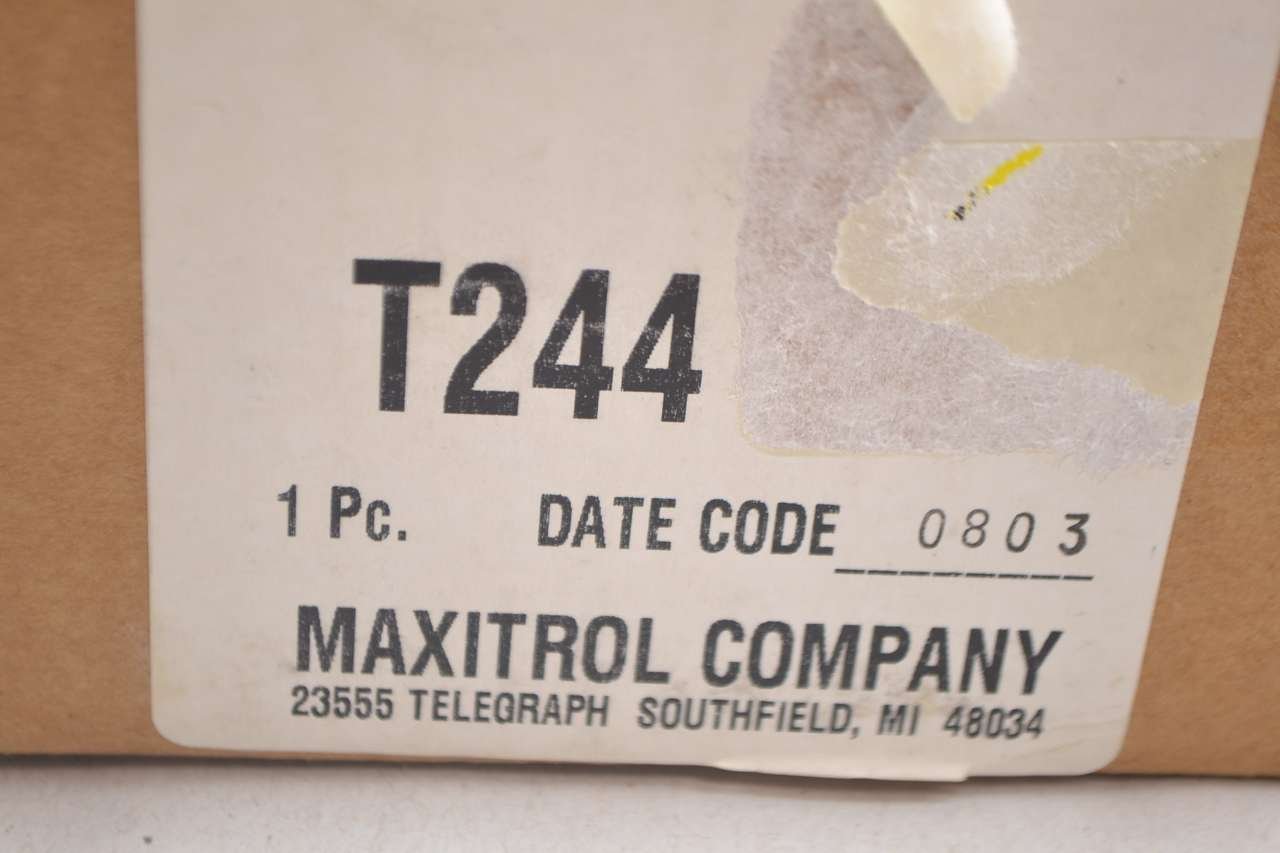 Maxitrol T244 Selectrastat Wall Mount Thermostat - 55-90°F Temperature Range for Home & Office HVAC Control