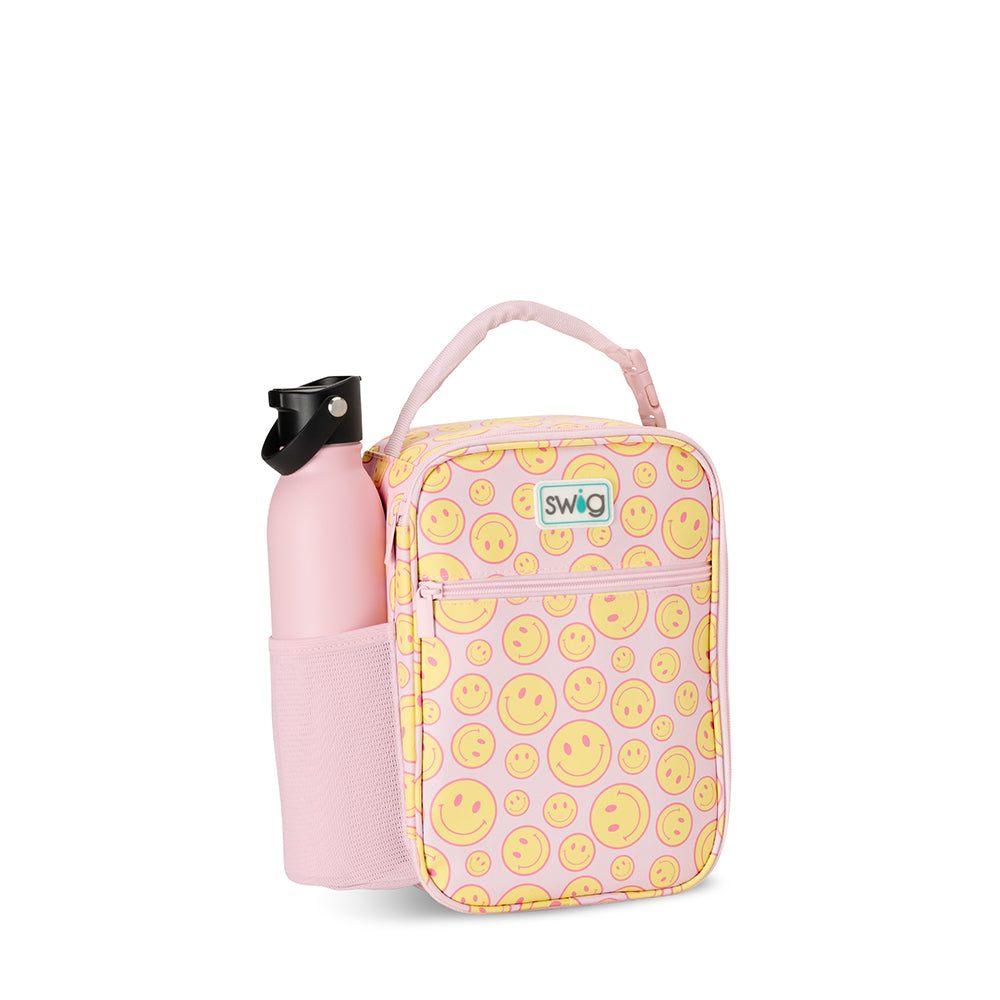 Oh Happy Day Insulated Lunch Box - Leak Proof & Reusable Lunch Bag for Work, School, Picnics & Outdoor Activities