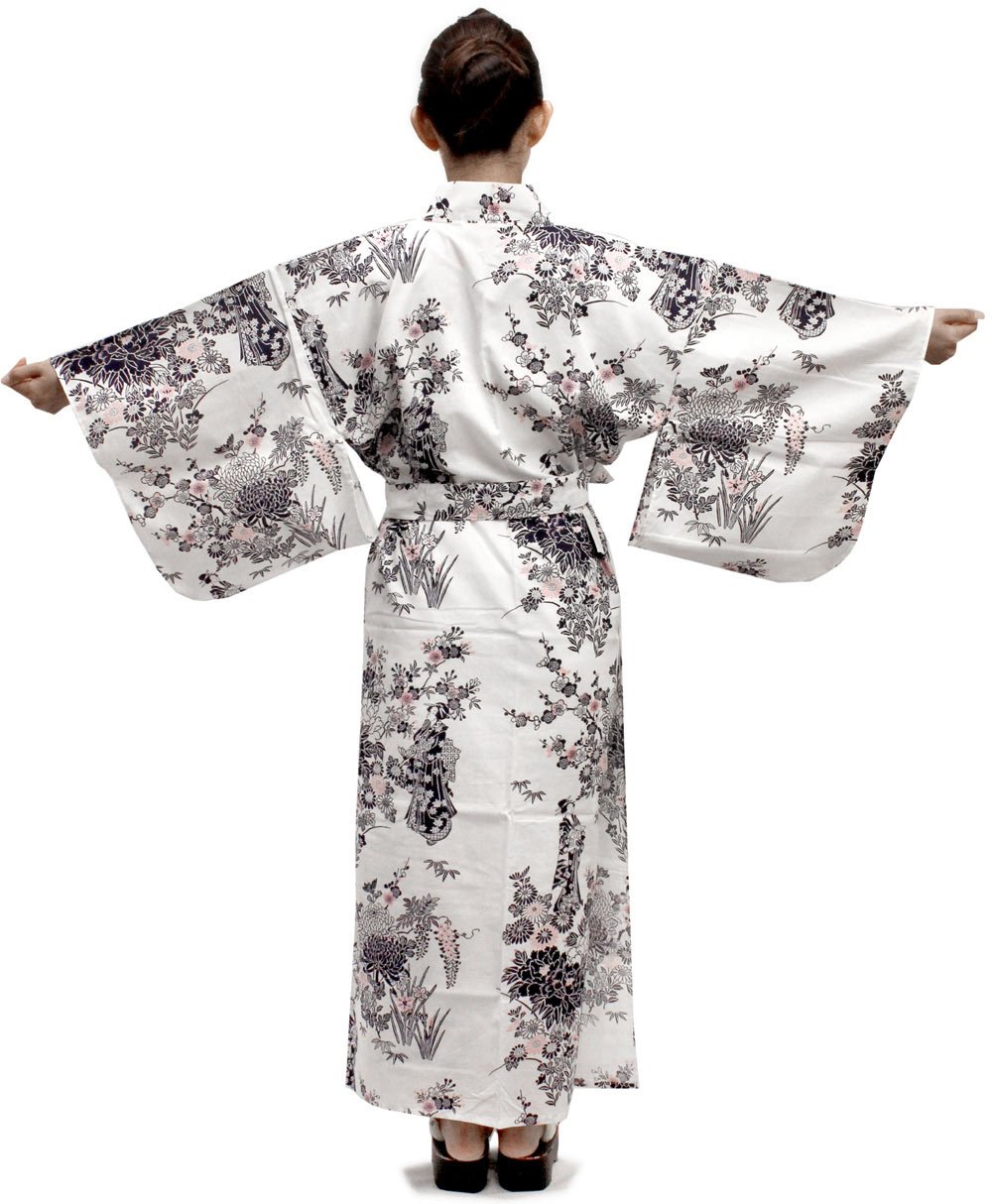 Women's Cotton Kimono Yukata Robe - XL 60