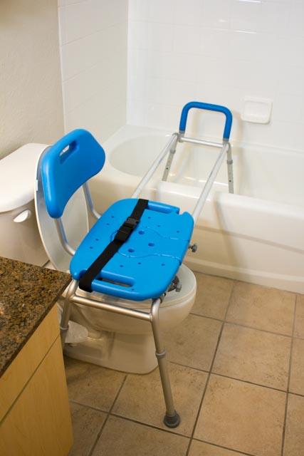 HydroGlyde Extra Long Toilet to Tub Sliding Bench - Mobility Transfer Seat for Elderly & Disabled - Bathroom Safety Aid for Shower & Bathtub Access - Ideal for Physical Therapy & Home Care Use