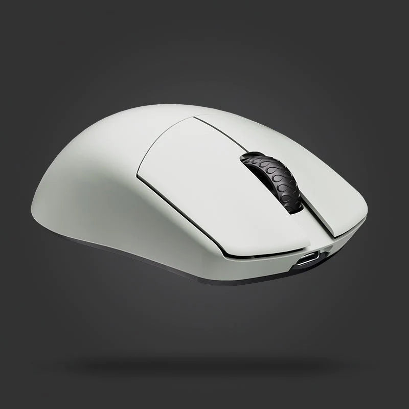 Lamzu Maya Wireless Gaming Mouse - Cloud Grey | 4K Compatible | Lightweight Ergonomic Design for FPS, MOBA, and MMO Gaming | Perfect for Esports & Competitive Play