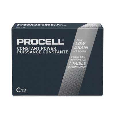 Premium C Alkaline Batteries (12-Pack) - Long-Lasting Power for Flashlights, Toys, and Electronic Devices