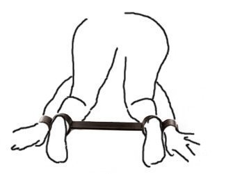 Premium Adjustable Bondage Spreader Bar Set with Restraints Cuffs for Wrists, Hands & Ankles - Fetish BDSM Gear for Couples, Adult Play & Sensual Exploration