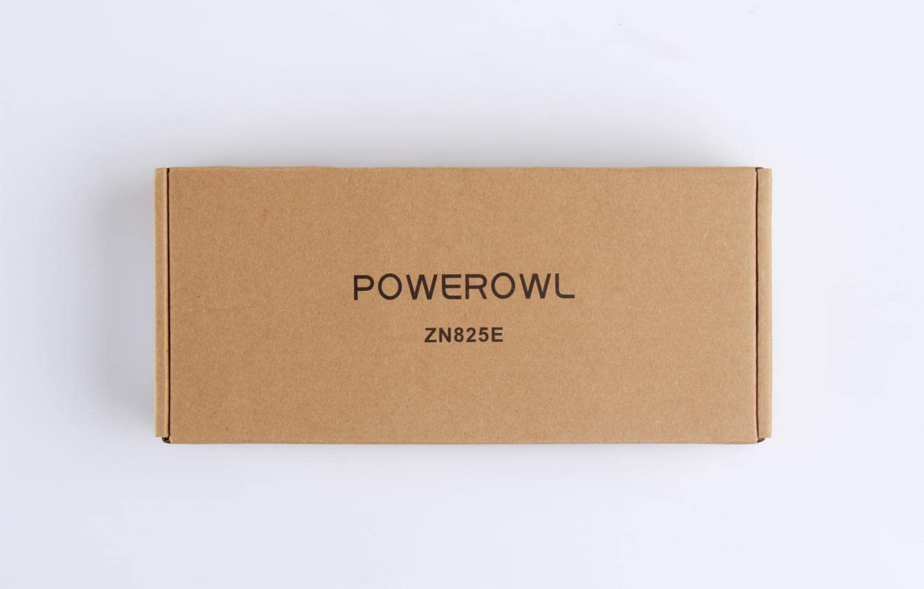 POWEROWL AAA Rechargeable Batteries 8-Pack with Charger - 1000mAh High Capacity Ni-MH Low Self Discharge Batteries & Smart Charger for Toys, Cameras, Flashlights, and Electronics - Perfect for Home, Office, and Travel Use