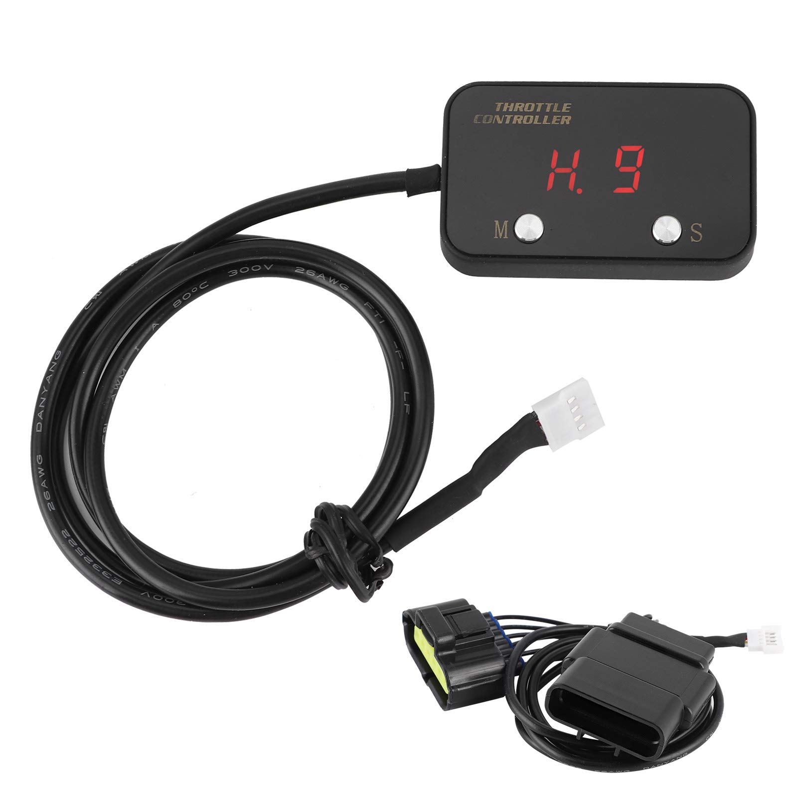 Cammus Windbooster Throttle Controller Kit - 3 Driving Modes (Eco/Normal/Sport) - RT723 Electronic Accelerator Pedal Booster - Compatible with LDV T60 2017-2019 Models - Improve Fuel Efficiency & Driving Performance for Daily Commute & Off-Road Adventures