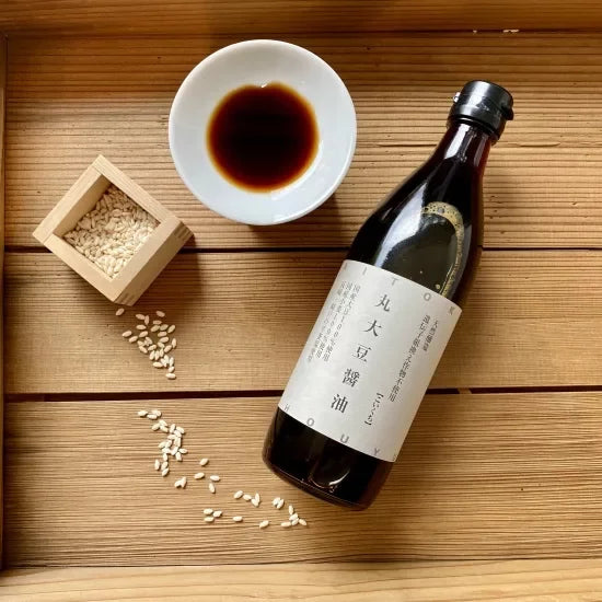 Premium Daitoku Koikuchi Shoyu - Authentic Japanese Whole Soybean Dark Soy Sauce 500ml - Perfect for Sushi, Ramen & Asian Cooking
