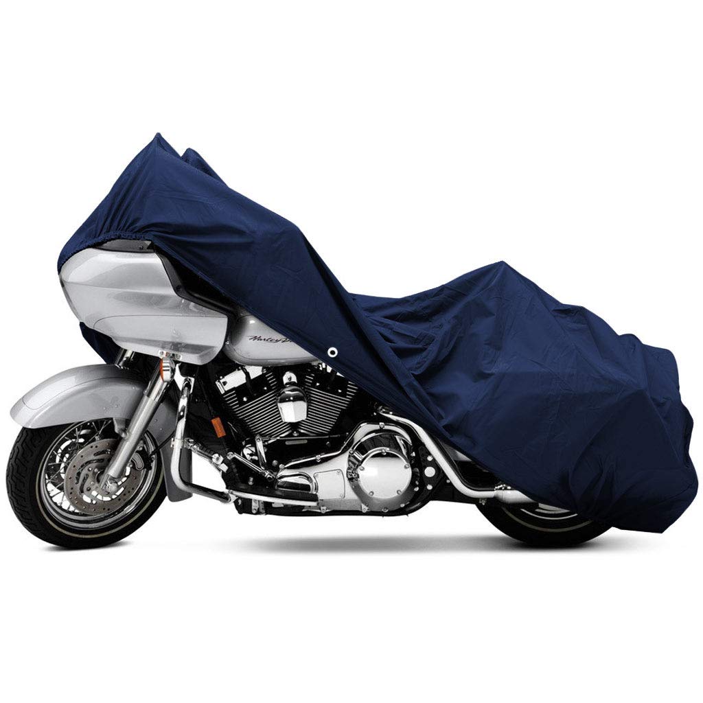 Waterproof Motorcycle Cover for Yamaha Road Star Warrior Midnight - All Weather Protection, Dustproof, UV Resistant - Ideal for Outdoor Storage, Travel & Parking